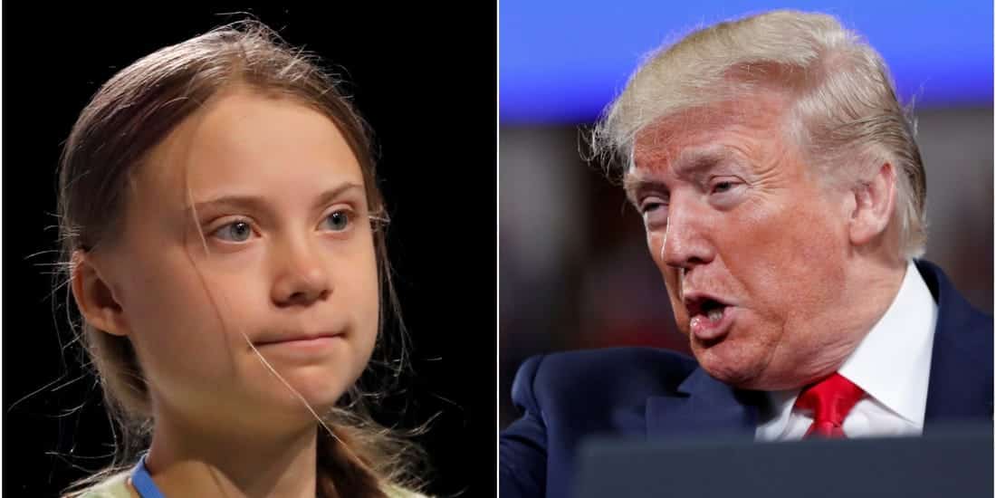 Thunberg and Trump Blog